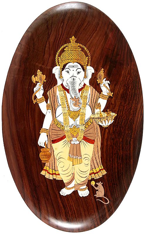 Four Armed Standing Ganesha