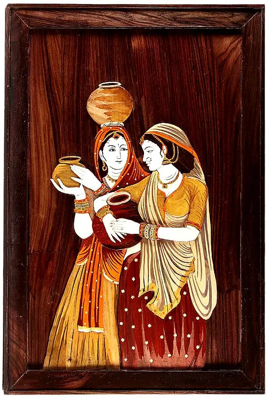 Village Belles (Framed)