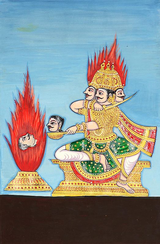 Ravana Offers His Heads