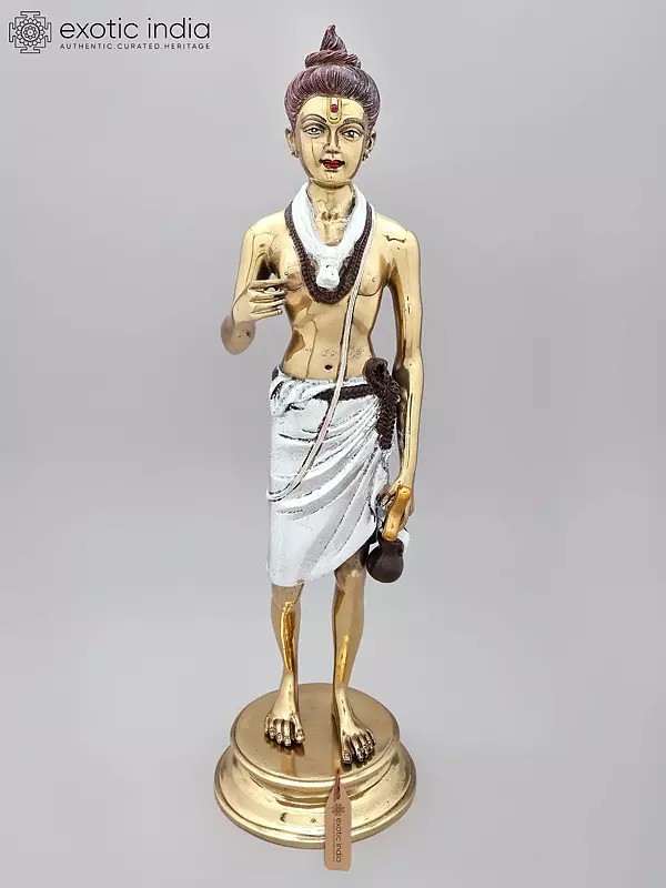 Bhagawan Swaminarayan Brass Statue - Shri Neelkanth Varni, 25 Inches