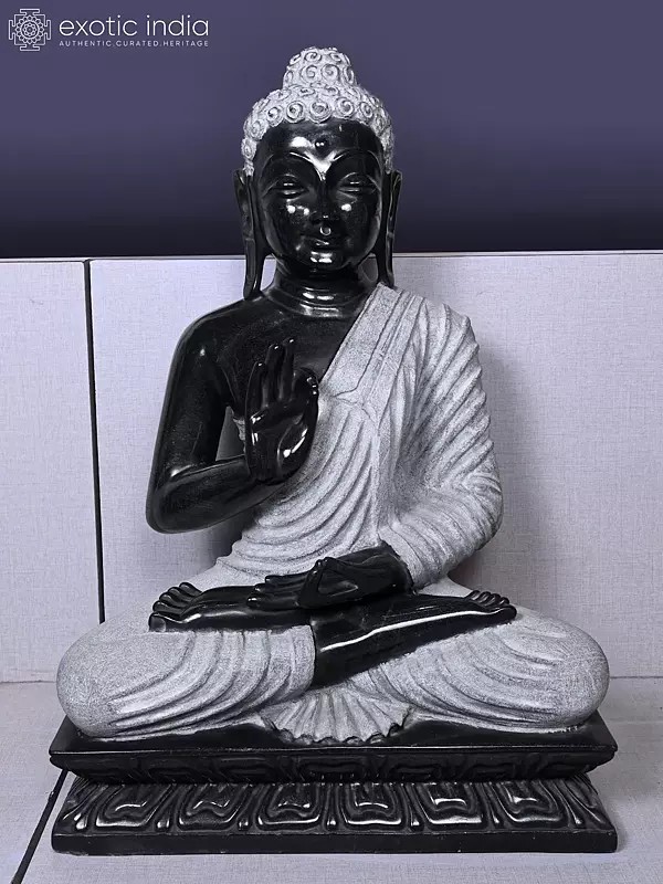 24" Lord Buddha Marble Statue