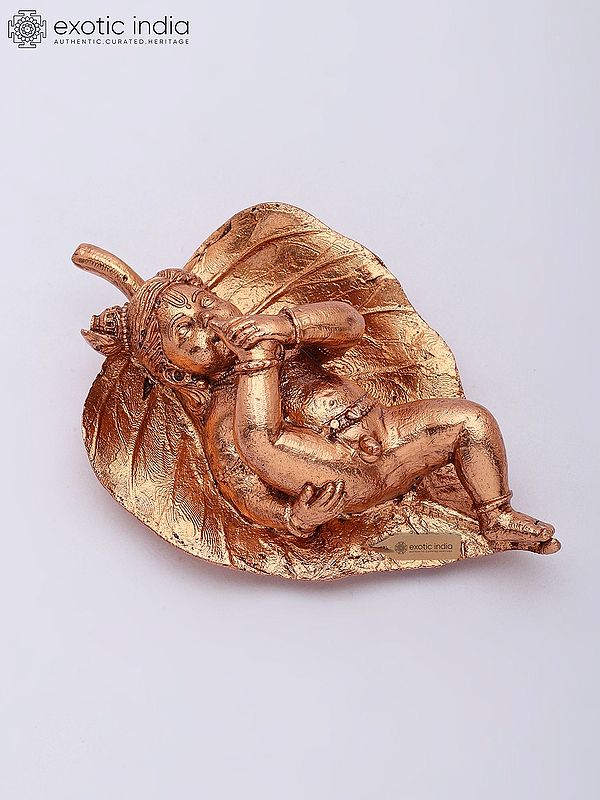 3'' Laddu Gopal Superfine Bronze Statue