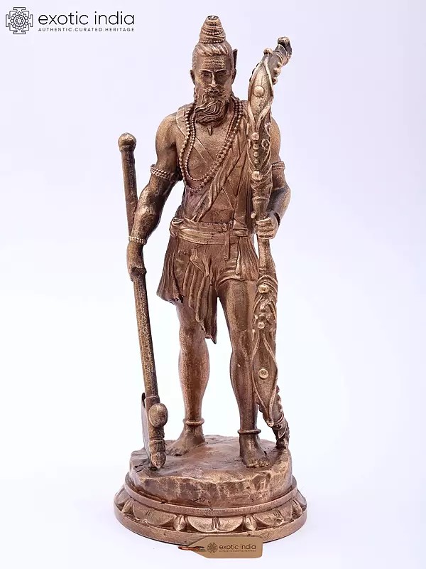 6'' Lord Parashuram Bronze Statue