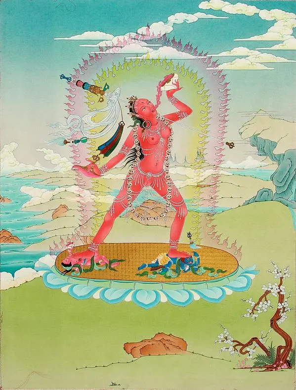 Tibetan Buddhist Superfine Sarvabuddhadakini (Naro Dakini): The First Feminist