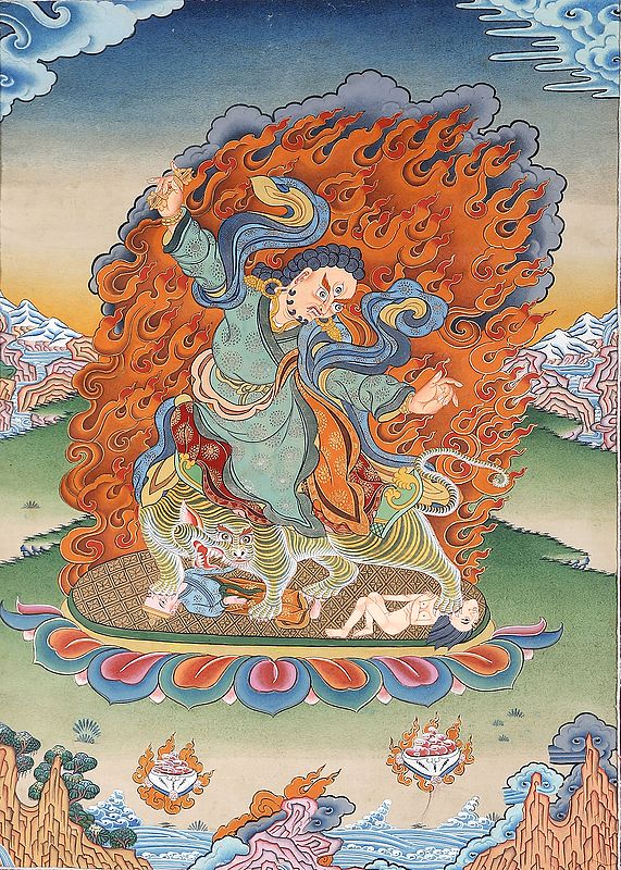 Tibetan Buddhist Lama Guru