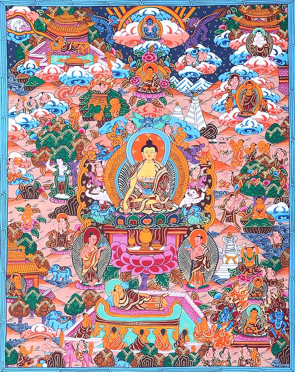 Life of Buddha - Tibetan Buddhist