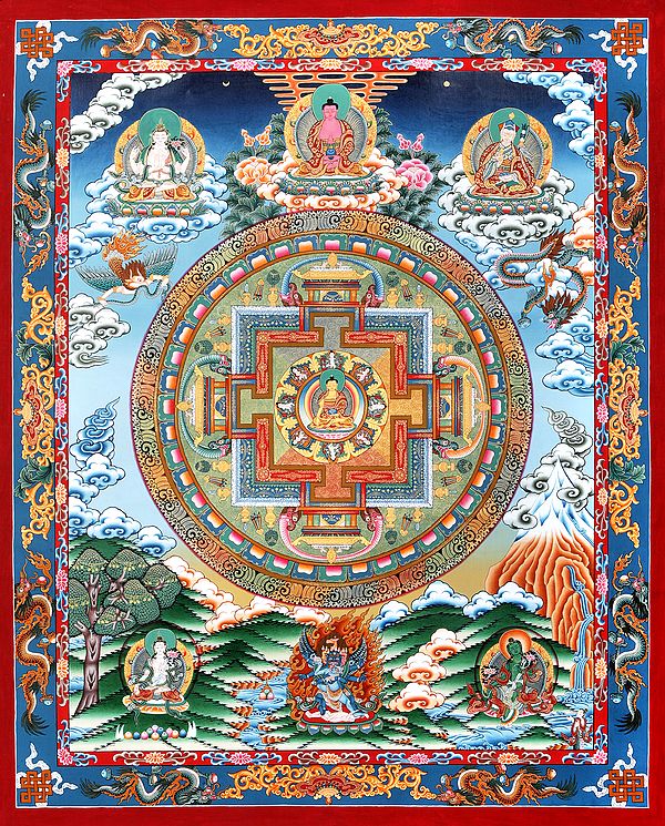 The Gracious Mandala Of The Buddha Ratnasambhava
