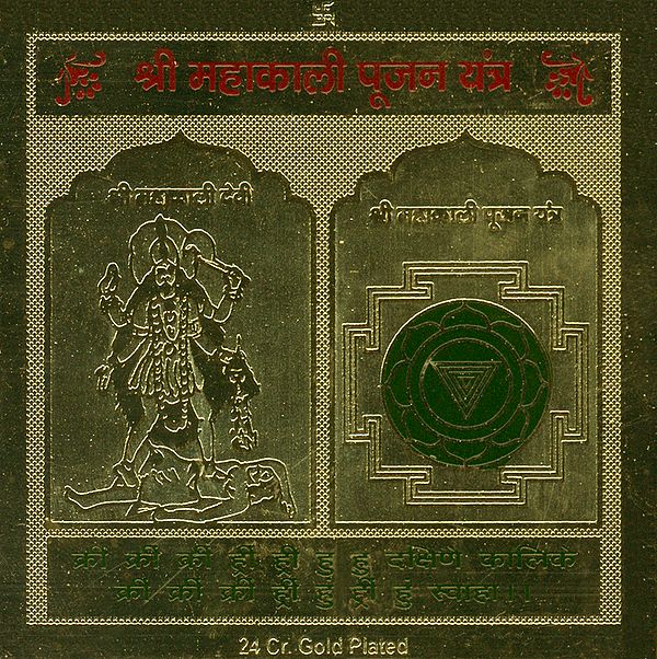 Shri Mahakali Pujan Yantra