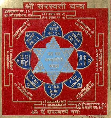 Sri Saraswati Yantra