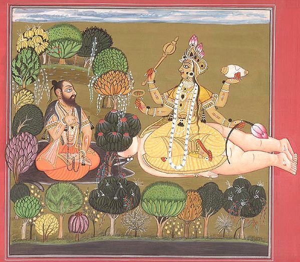 The Goddess Worshipped by Rishi Chyavana