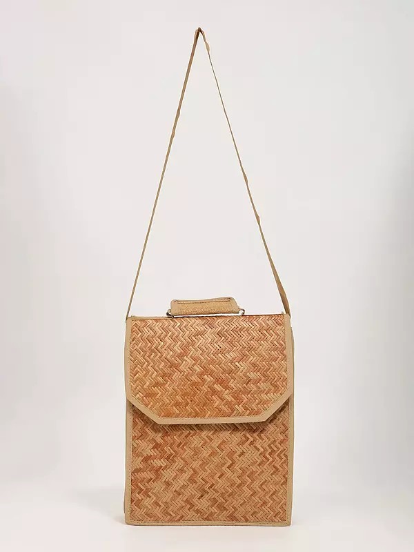 Handcrafted Bomboo Crossbody Shoulder Bag