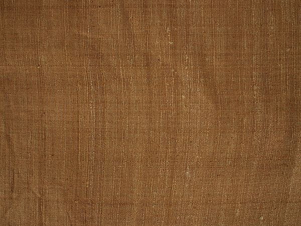 Desert-Brown Textured Khadi/Khaddar Cotton Fabric from Handloom Laghu Udyog