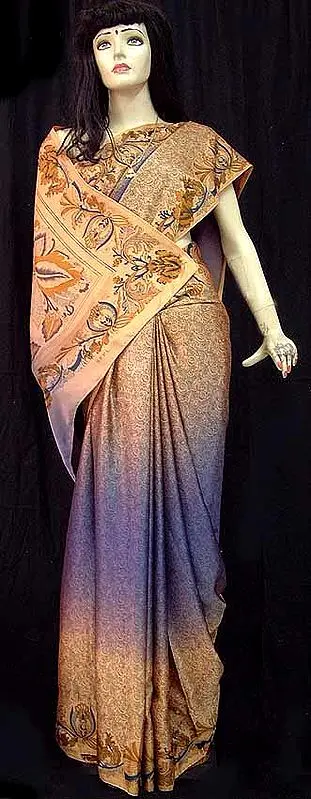 Double Shade Sari