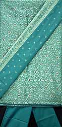 Green Banarasi Brocade Pure Silk Suit
