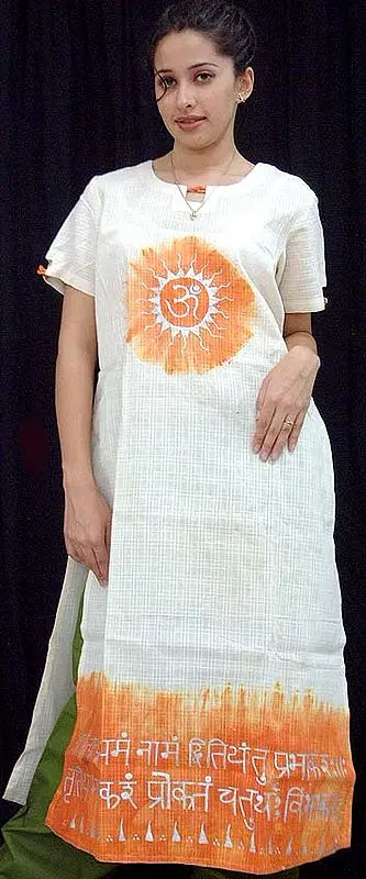 Om Kurta Top