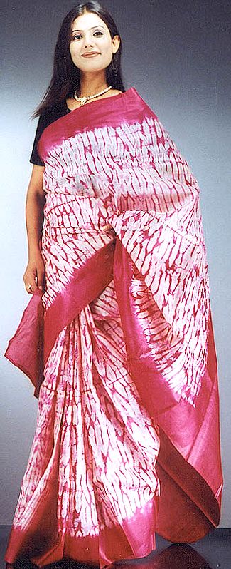 Pink Batik Sari