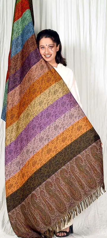 Polychrome Shawl