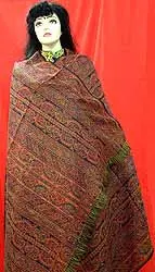 Reversible Jamawar Shawl
