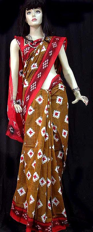 Sambalpuri Ikat Sari