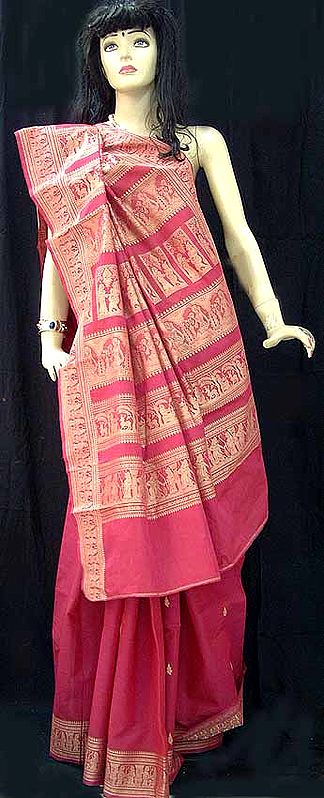 Sari Which Tells the Story of the Ramayana