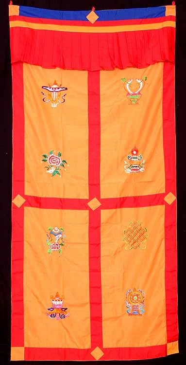 The Eight Symbols of Good Fortune (Tib. bkra-shis rtags-brgyad, Skt. ashtamangala)
