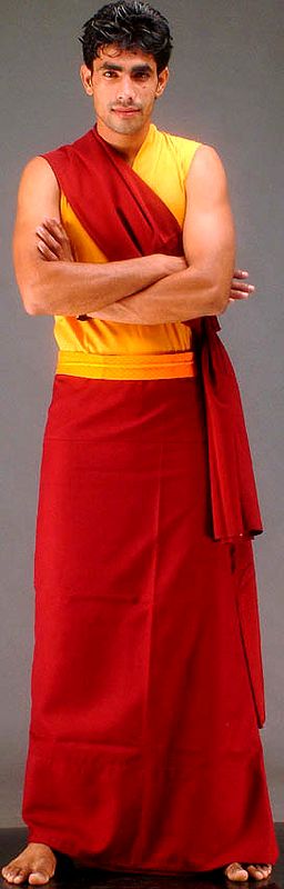 Tibetan Buddhist Lama Dress