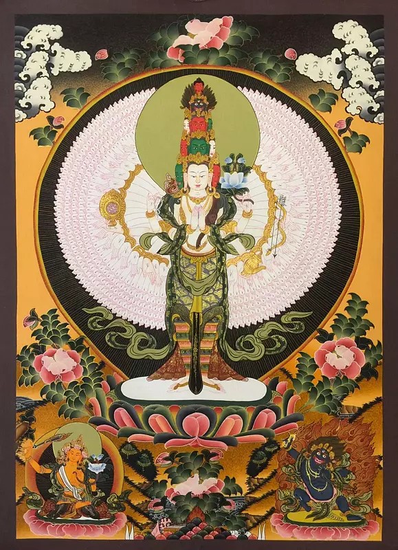 Shakyamuni (Brocadeless Thangka)