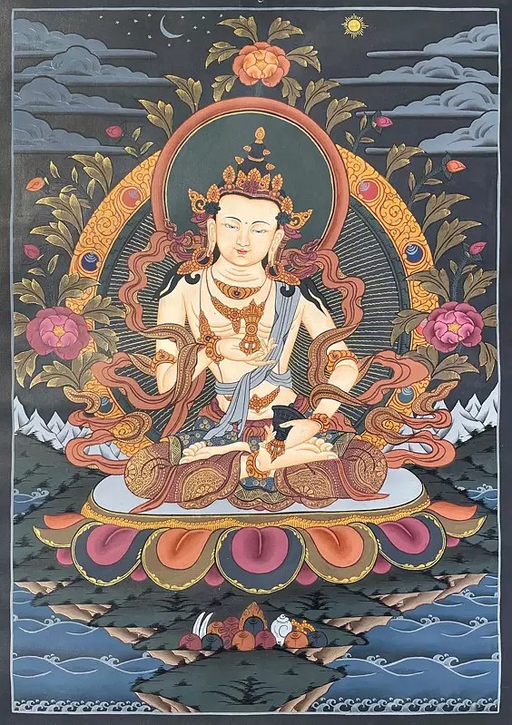 Dorje Sempa Thangka (Brocadeless Thangka)