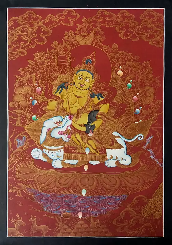 Namtose Buddha Thangka (Brocadeless Thangka)