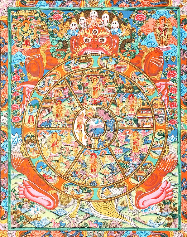 spinoff of tibetan wheel of life