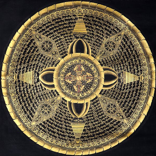 Vajra Mandala Within A Vajra Mandala