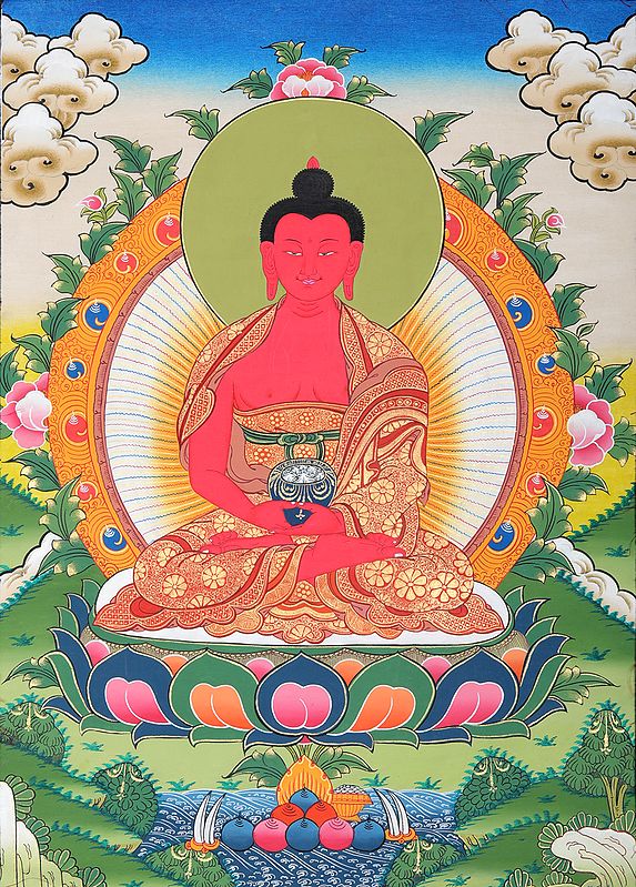 Tibetan Buddhist Amitabha Buddha - The Lord of Sukhavati