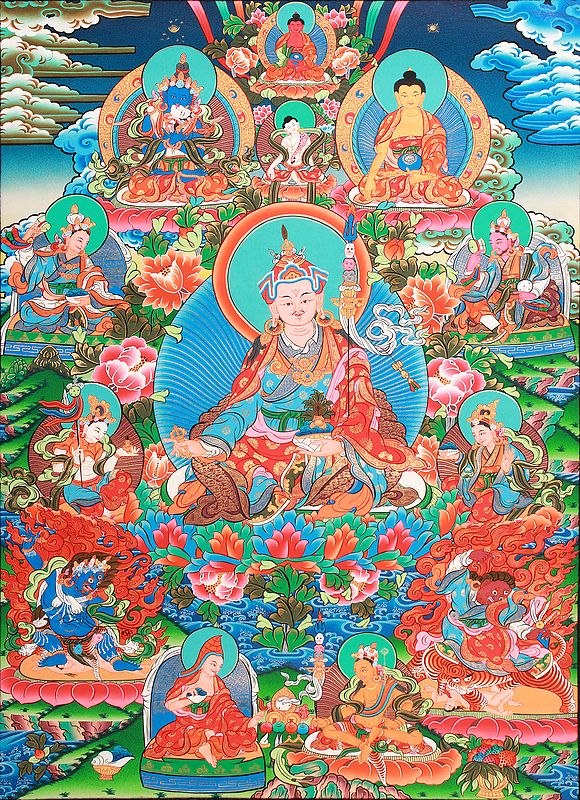Superfine Universe of Guru Padmasambhava - Tibetan Buddhist