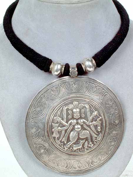 Antiquated Bhairava Necklace from Ratangarh