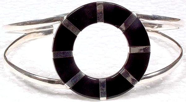 Black Onyx Inlay Bracelet