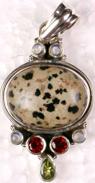 Dalmation Jasper in Combination