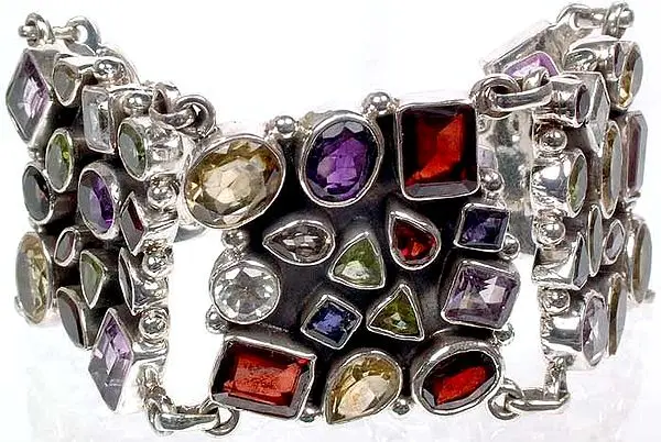 Faceted Pot Pourri Bracelet