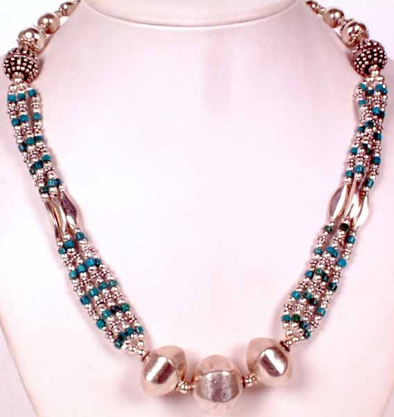 Four Strand Turquoise Necklace