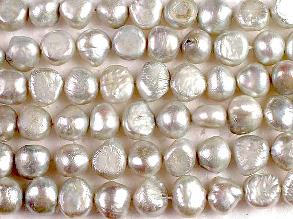 Gray Pearl Beads