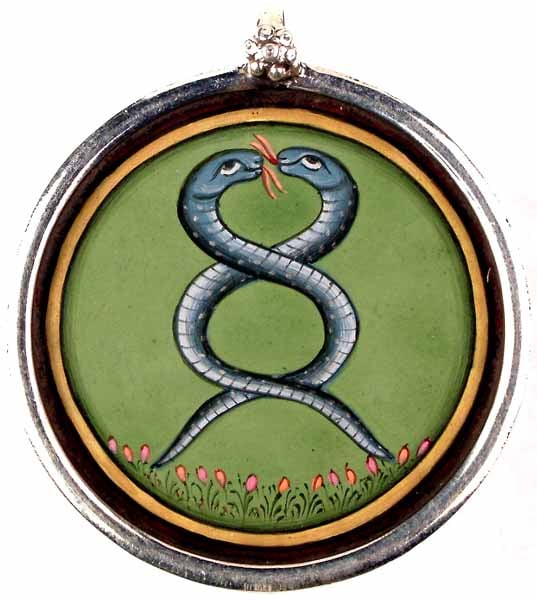 Intertwined Serpents (An Auspicious Fertility Symbol)