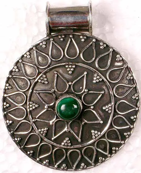 Malachite Shield With Star