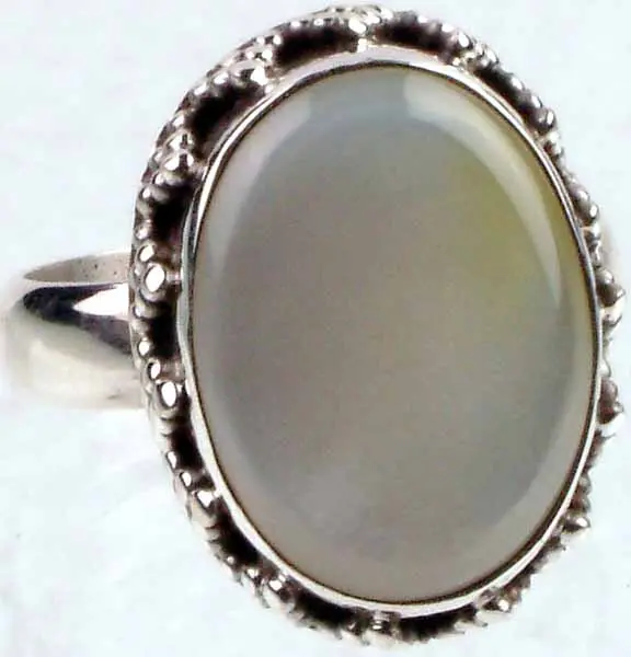 Oval Shell Ring