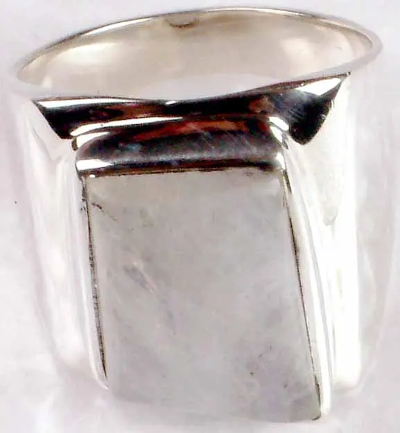 Rainbow Moonstone Ring
