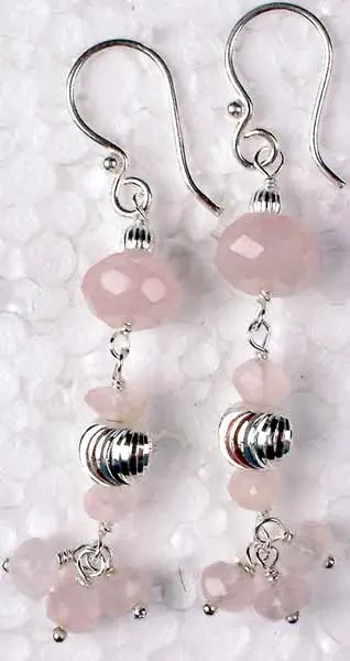 Rose Quartz Earrings
