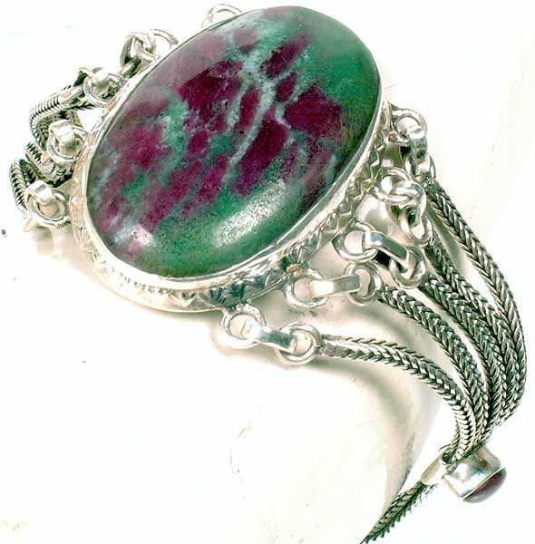 Ruby Zoisite Bracelet