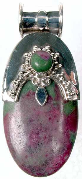 Ruby Zoisite Pendant