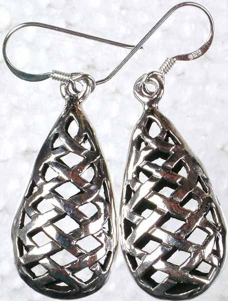 See-Through Teardrop Earrings