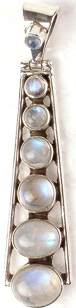 Seven Moonstones Make Up a Rainbow
