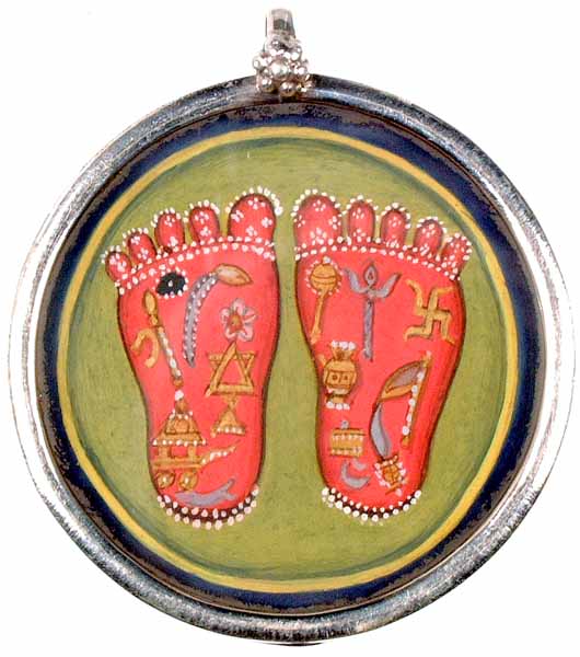 The Lotus Footprints of Lord Vishnu