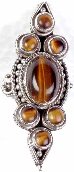 Tiger Eye Ring